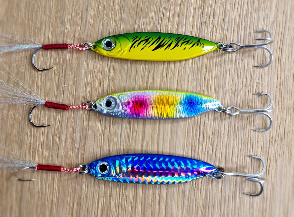 Jse Fishing Tackle Pic 1 - 30g Metal Lures