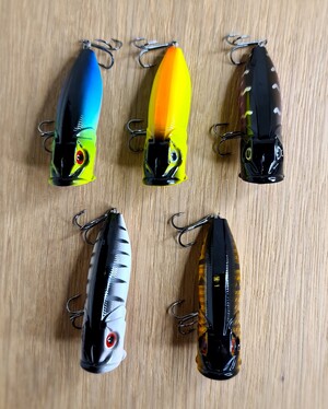 Jse Fishing Tackle Pic 3 - 65mm Poppers