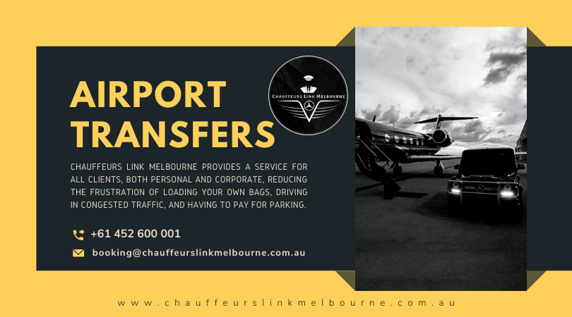 Chauffeurs Link Melbourne Pic 1 - Private Airport Transfer Melbourne