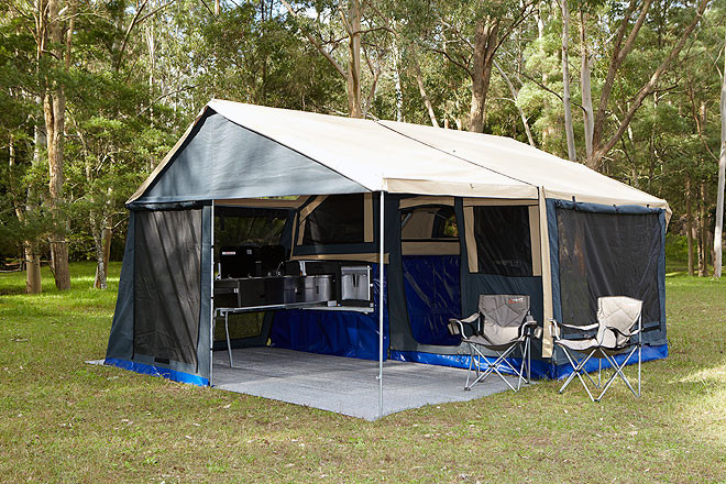 Premier Camper Trailer Hire Pic 1 - Off Road Soft Floor Camper Trailer