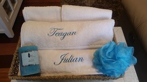 Sew Inthreadible Pic 4 - Embroidered Towels