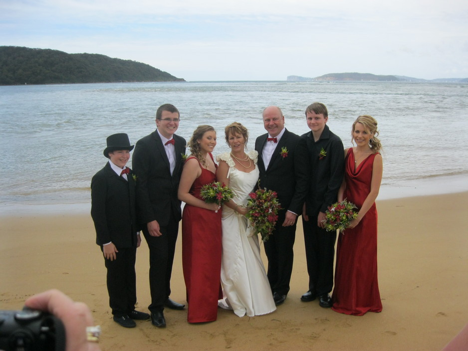 Julie Ferguson  Marriage Celebrant Pic 1 - A beach wedding at Ettalong