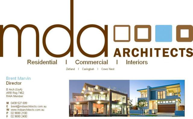 Mda Architects Pty Ltd Pic 1 - mda architects logo