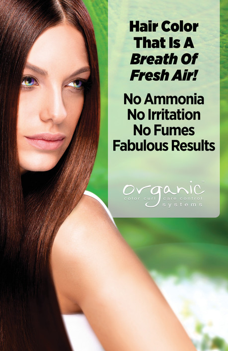 Organic Hair Design Pic 1 - Ammonia free a breath of fresh air