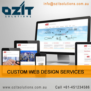 OZ IT Solutions Pic 5 - Costom Web Design Services