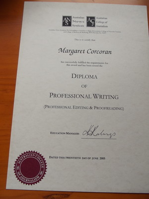 ESL Celta Grammar and Conversation Classes Pic 5 - 2005 Diploma of Professional Writing Prof Editing Proofreading