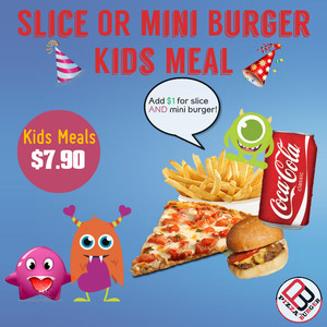 Pizza VS Burger Pic 2 - Kids Meal