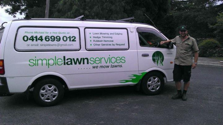 Simple Lawn Services Pic 2 - Professional reliable lawn and garden maintenance CALL NOW