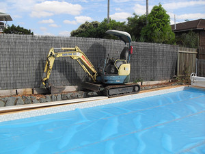 Box of Matches Pic 2 - Pool excavation North Brisbane