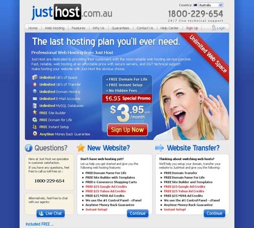 Just Host Pic 1 - just host