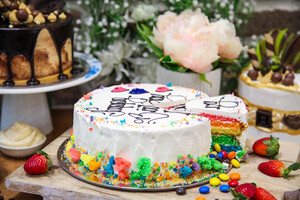 GOLDSTEINS BAKERY & PIE SHOP Pic 4 - Rainbow cake