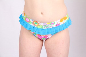 HeavenLee Creations Pic 5 - Add 4 Different colourful designs Bikini Bottom Available in sizes 1 2 4 6 and 8 a caption