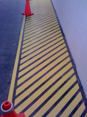 Specialised Painting Solutions Pic 3 - Industrial safety markings