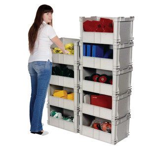 Just Plastic Bins Pic 4 - Stackable Plastic Bins