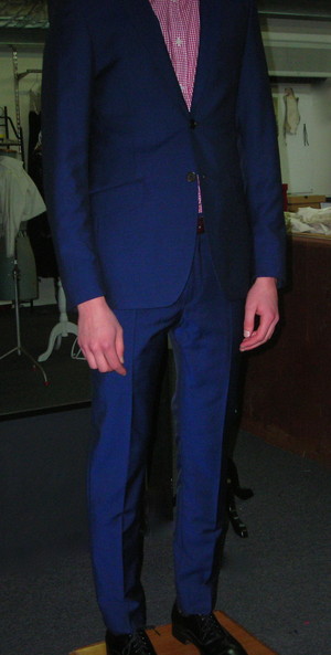 The Tailor's Room Pic 3 - Suit slimmed down one and half size