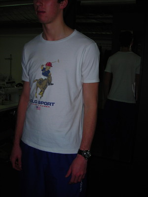 The Tailor's Room Pic 4 - Tshirt slimmed down four sizes