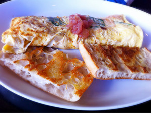 Kazbah Pic 2 - Breakfast omellet of the day