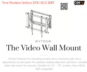 Quick Mount TV Pic 5 - Perfect Solution for mounting screens into a recessive wall Suitable for 32 70 screens Vesa 400