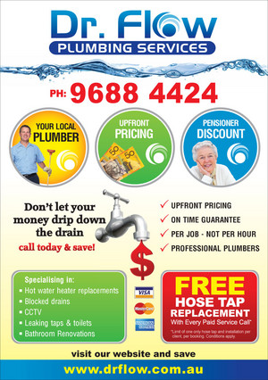 Dr. Flow Plumbing Service Pic 3 - Flyer deal