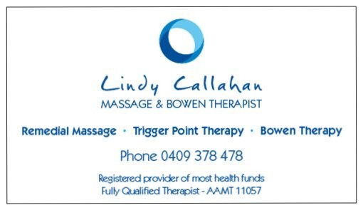 Lindy Callahan Massage and Bowen Therapist Pic 1