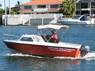 Capri Boat Hire Pic 1 - Half cabin boat hire