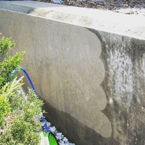 Floor Care Pic 4 - Retainer Wall Cleaning