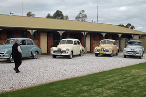 Morgan Colonial Motel Pic 4 - Ideal for small groups 48FJ Holden Club