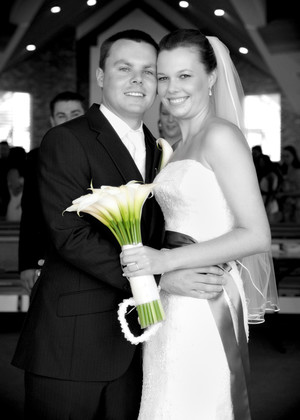 The Lilac Tree Pic 2 - Classic Arum Lily bridal bouquet