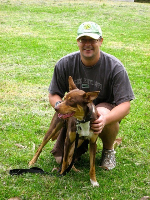 DogEtiquette Pic 1 - A happy client and his dog