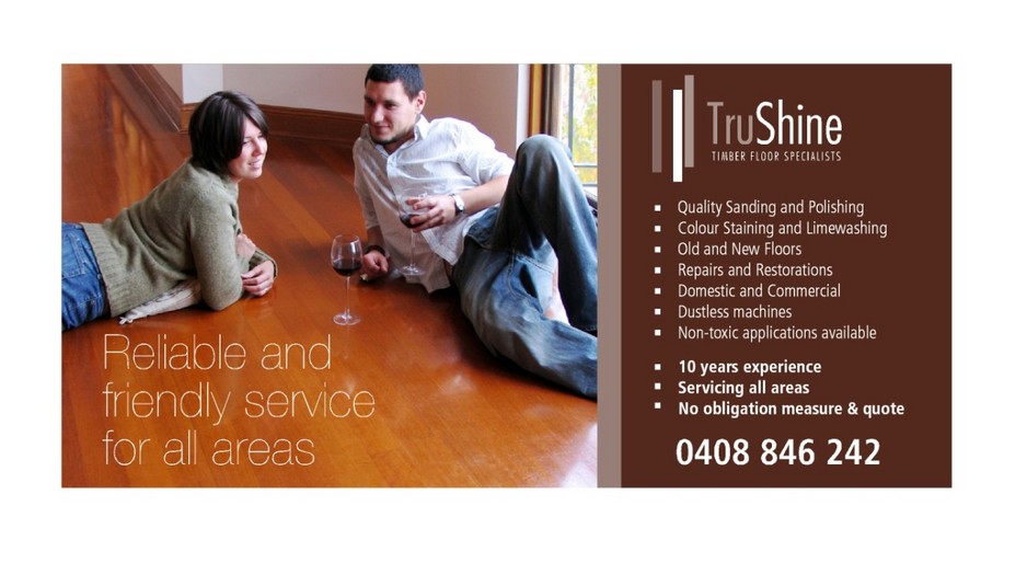 Trushine Timber Flooring Pic 1 - TruShine Ad