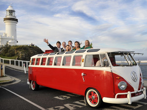 Lighthouse Bay Photography Pic 5 - Bridal party fun at Byron Bay Lighthouse