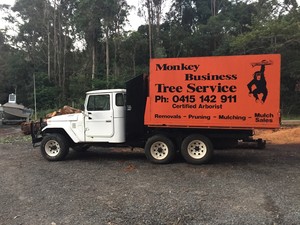 Monkey Business Tree Services Pic 3 - The new beast