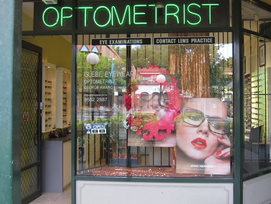 Glebe Eyeware - George Amaro Optometrist Pic 1 - Front Of Glebe Eyewear Shop