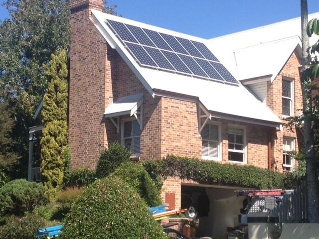 Lifestyle Solar Pic 1 - No Roof too steep