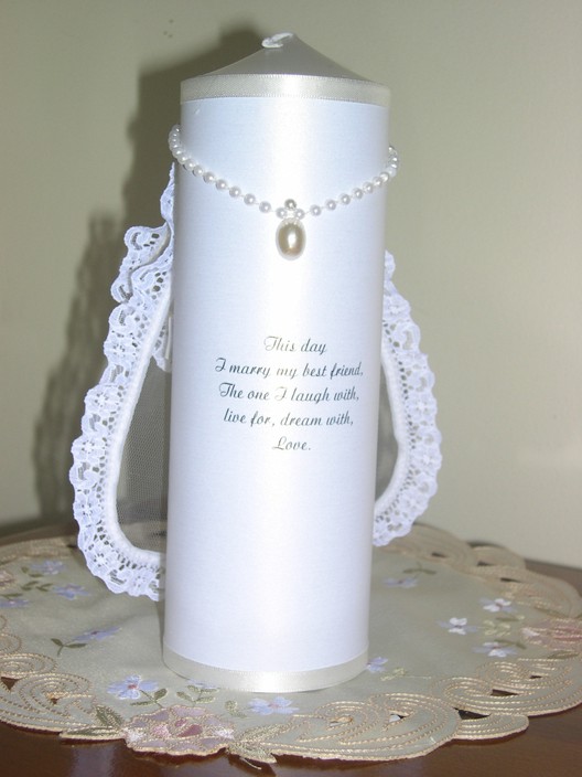 Cherished Momentz Dezine Pic 1 - bride candle