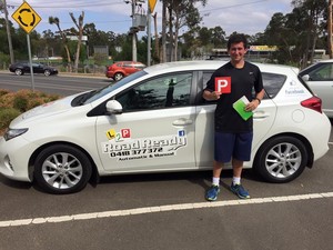 L2P Road Ready Pic 3 - Top job Daniel Great drive at Werribee Vic Roads