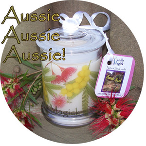 Candle Magick Pic 3 - Australian Flora Candles gorgeous designs and fragrances