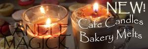 Candle Magick Pic 4 - We have an ever growing range of Cafe and Dessert themed candles