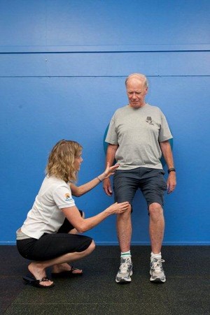 Physiologix Therapy Solutions Pic 2 - Our physios will help guide you through exercises in this case for osteoarthritis