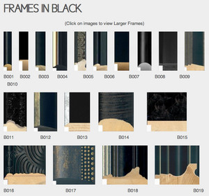 Fantastic Framing Pic 2 - FRAMES IN BLACK