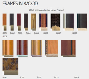 Fantastic Framing Pic 3 - FRAMES IN WOOD