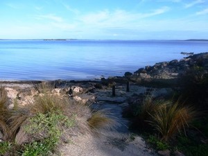 Coffin Bay Siesta Pic 2 - The beach out the front of Coffin Bay Siesta