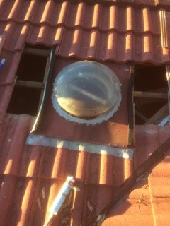 Done Right Roofing Pic 5 - Sky light cleaning