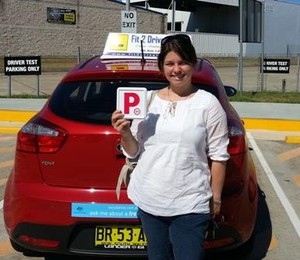 Fit  2 Drive school Pic 2 - Well done to Nikkianother first time passer