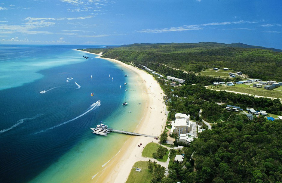 Tangalooma Island Resort Pic 1 - Tangalooma Aerial