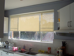 Elite Home Improvements Of Australia Pic 5 - Roller Blind in Kitchen