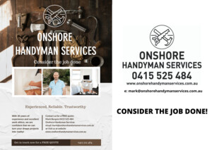 Onshore Handyman Services Pic 4 - Onshore Handyman Services Macksville Nambucca Valley Shire Bellingen Shire Kempsey Shire