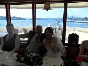 Stacey Maguire Marriage Celebrant & More Pic 3 - Marriage on the high seas well Sydney Harbour