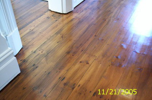 Fourth Tepelux P/L - Master FloorSanding Pic 5 - pine stained walnut