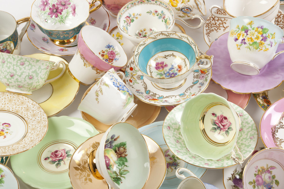 The Gilded Teacup Vintage Hire Pic 1 - As Old As Love A Vintage High Tea Hire Company